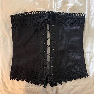 Angel Secret Black Corset